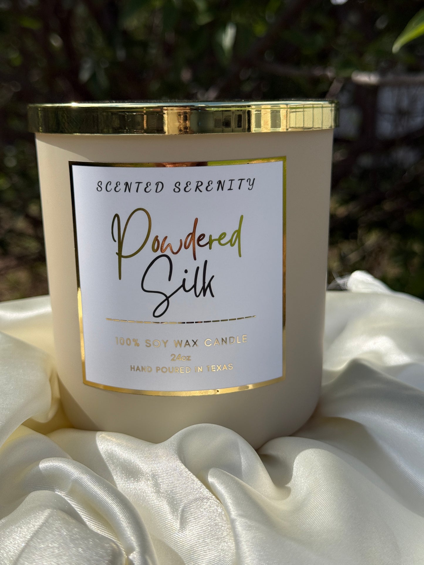 Powdered Silk