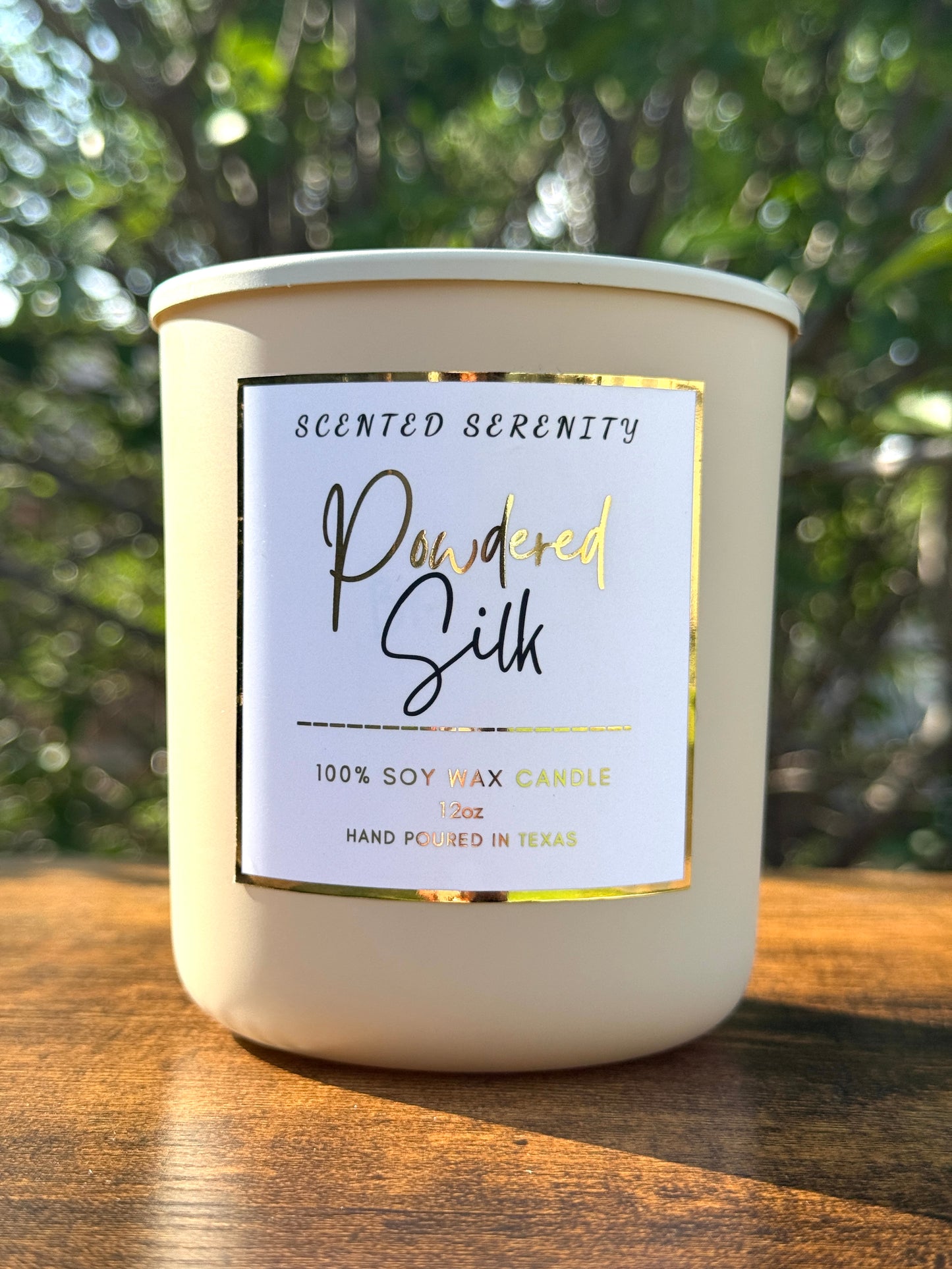 Powdered Silk