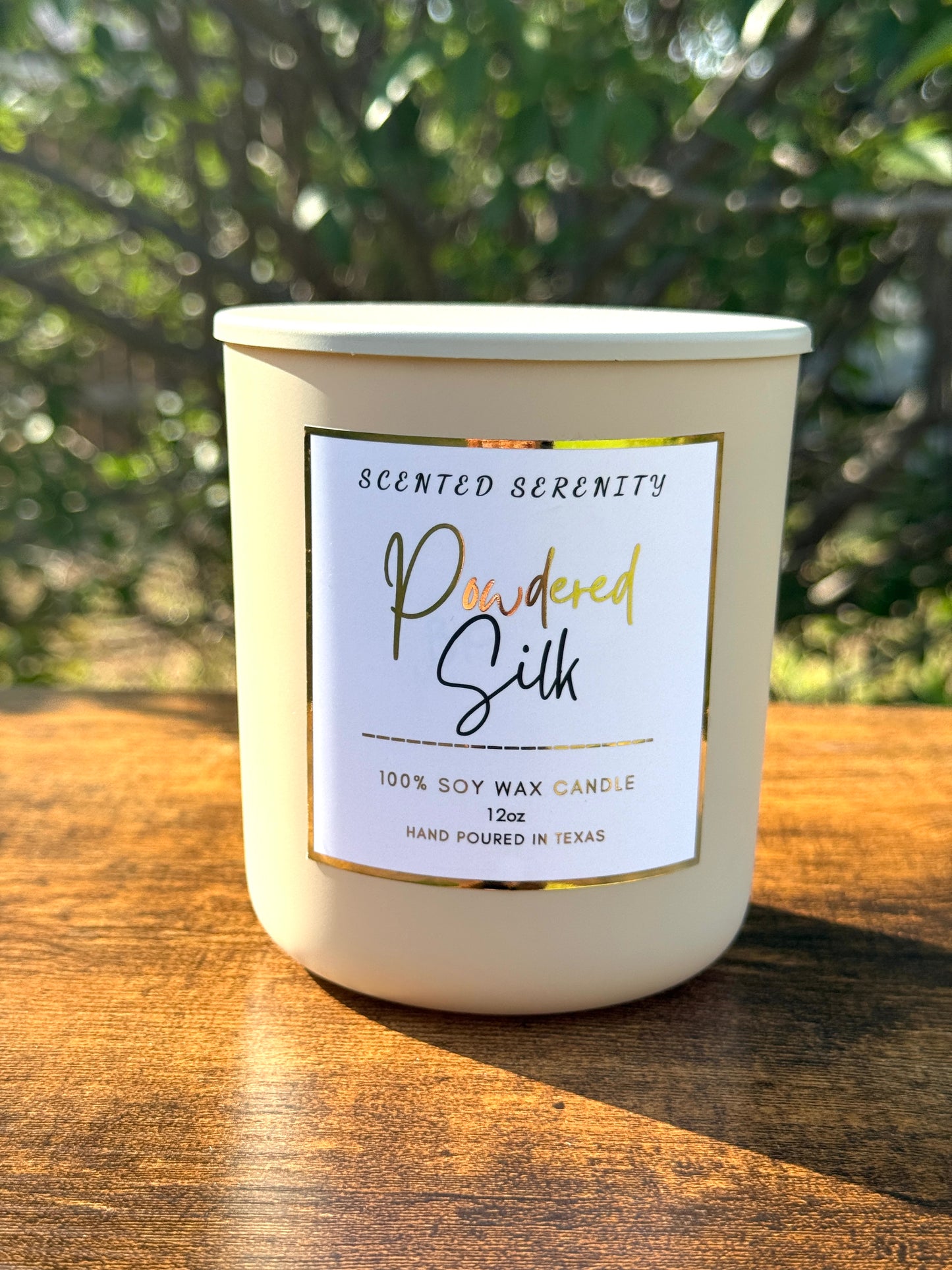 Powdered Silk
