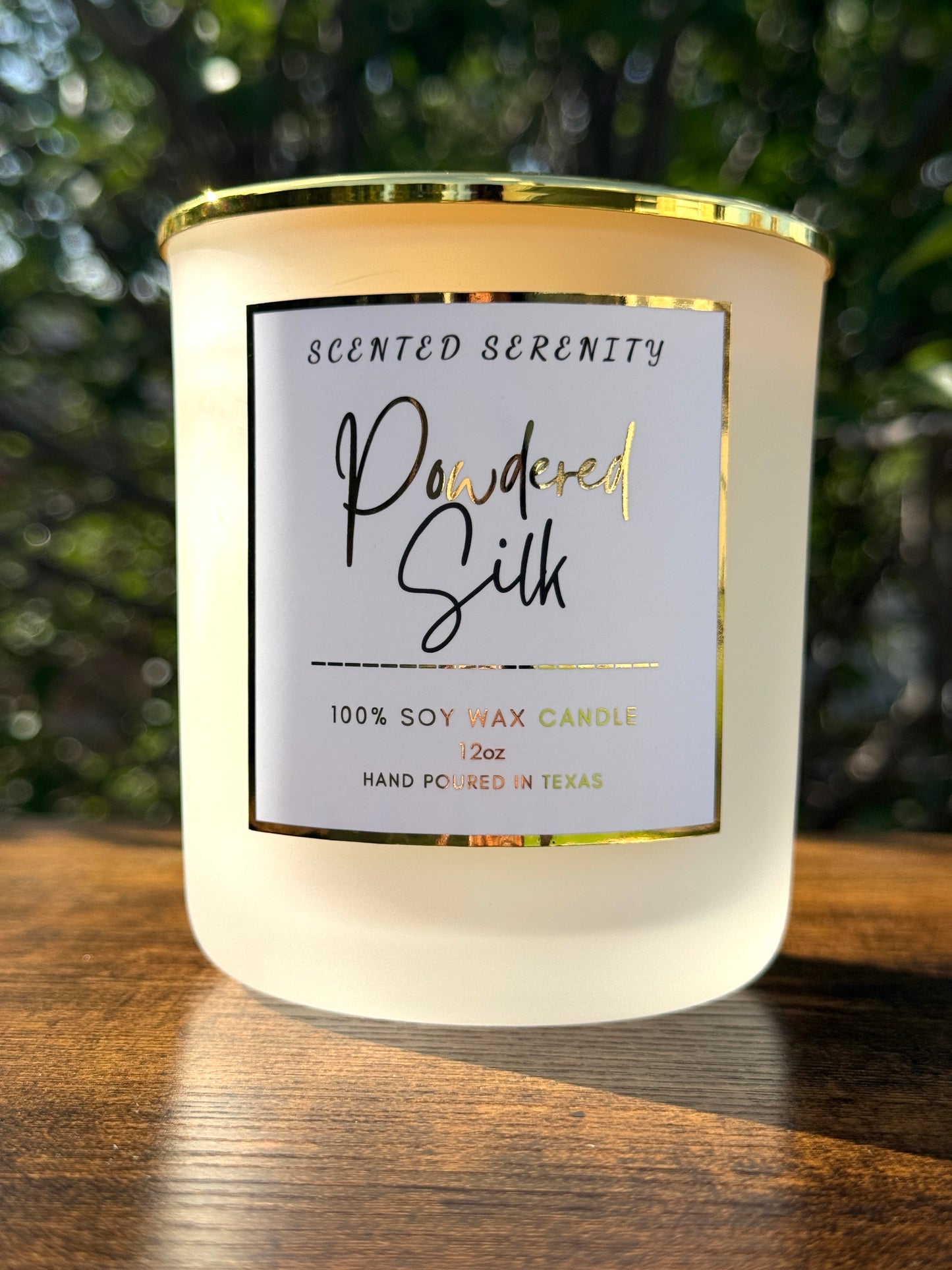 Powdered Silk
