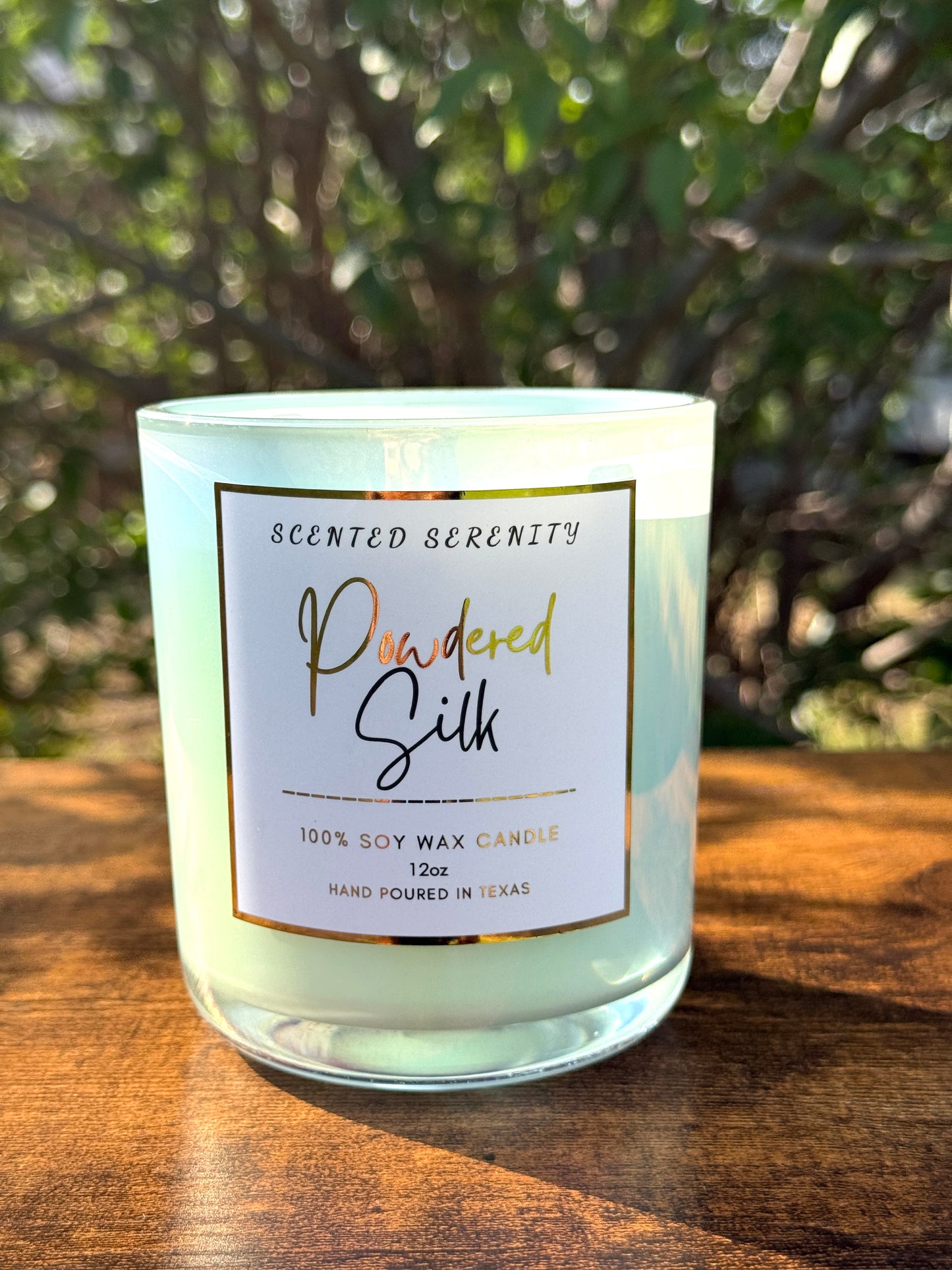 Powdered Silk